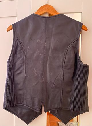 Chaleco cuero Mujer