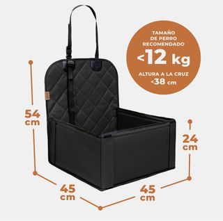 Asiento coche para perro