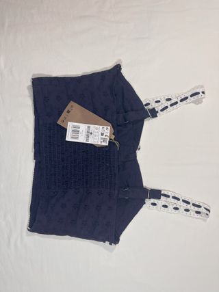 💙 Bordado con Botones - top - Talla S - Nuevo 💙