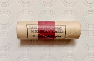 Lote cartuchos de monedas