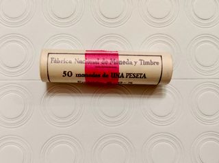 Lote cartuchos de monedas