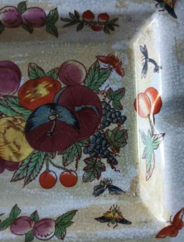 Cinzeiro de Porcelana Chinesa Autêntica