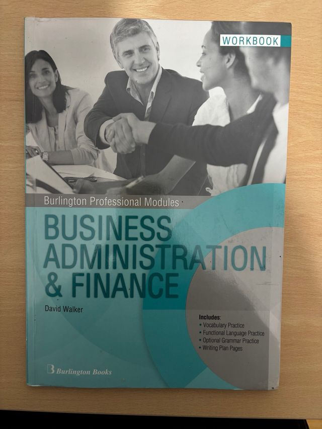 BUSINESS ADMINISTRATION FINANCE WB Burlington Book