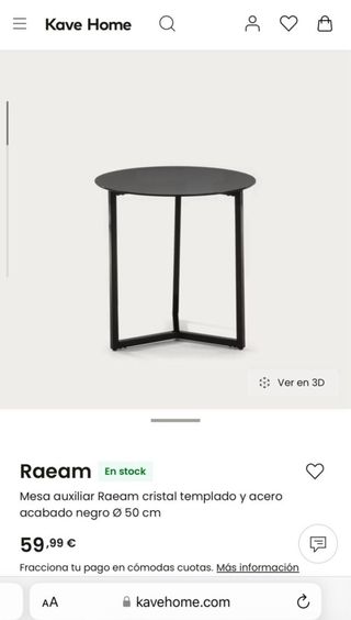 Mesa kave home