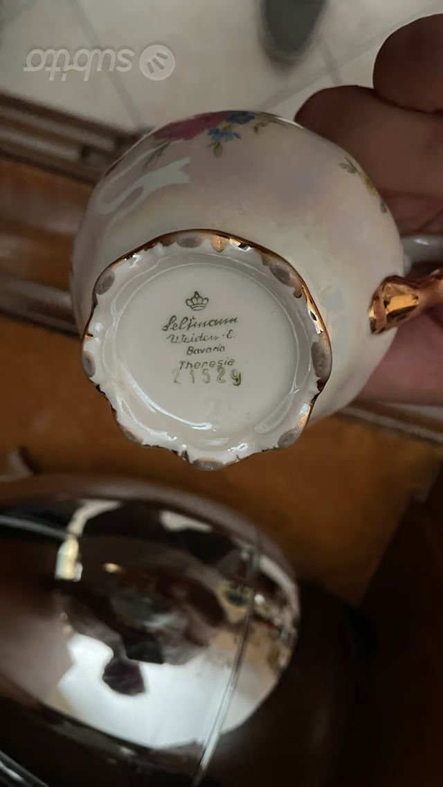 set porcellana SELTMANN WEIDEN vintage