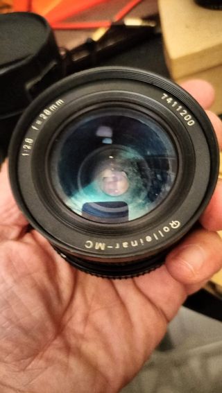 Objetivo Rolleinar MC 28mm f  2.8 Con funda rígida