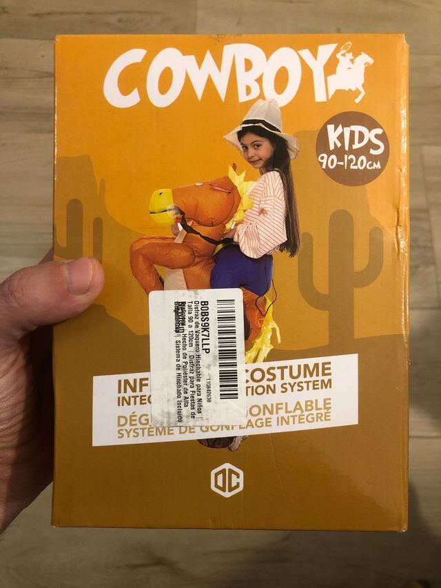 Disfraz Cowboy infable