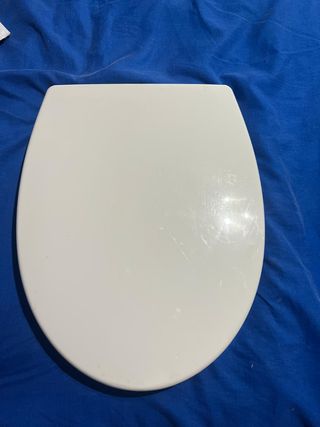 Asiento de inodoro en forma D 