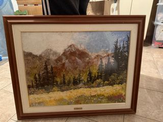 Quadro piumato originale