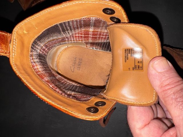 Botas Clarck muy buen estado