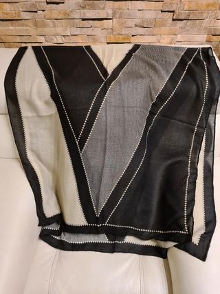 PASMINA GRANDE EN 3 COLORES, GRIS, NEGRO Y BEIGE 