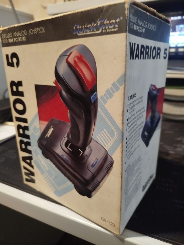 JOYSTICK WARRIOR 5 ANANLÓGICO 15 PINS IN BOX IBM