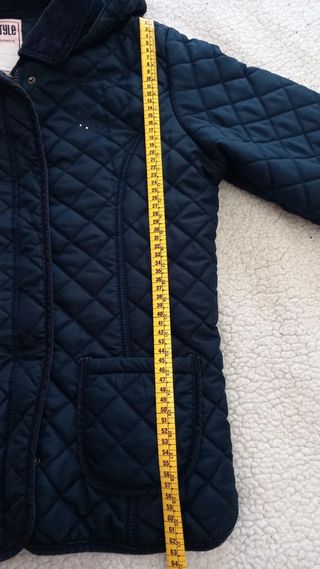 Chaquetón acolchado niña azul marino Freesty