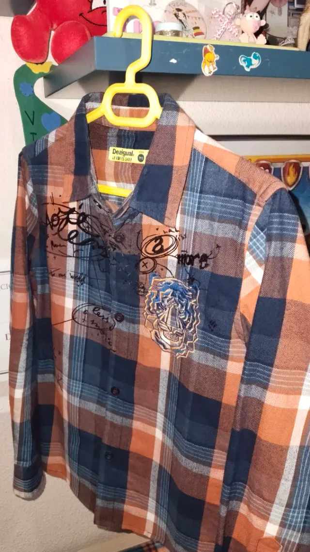 Camisa Desigual talla 7 y 8 años