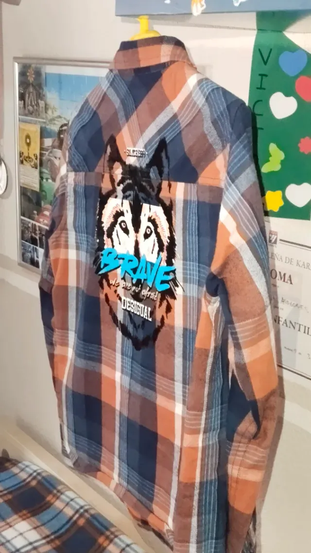 Camisa Desigual talla 7 y 8 años