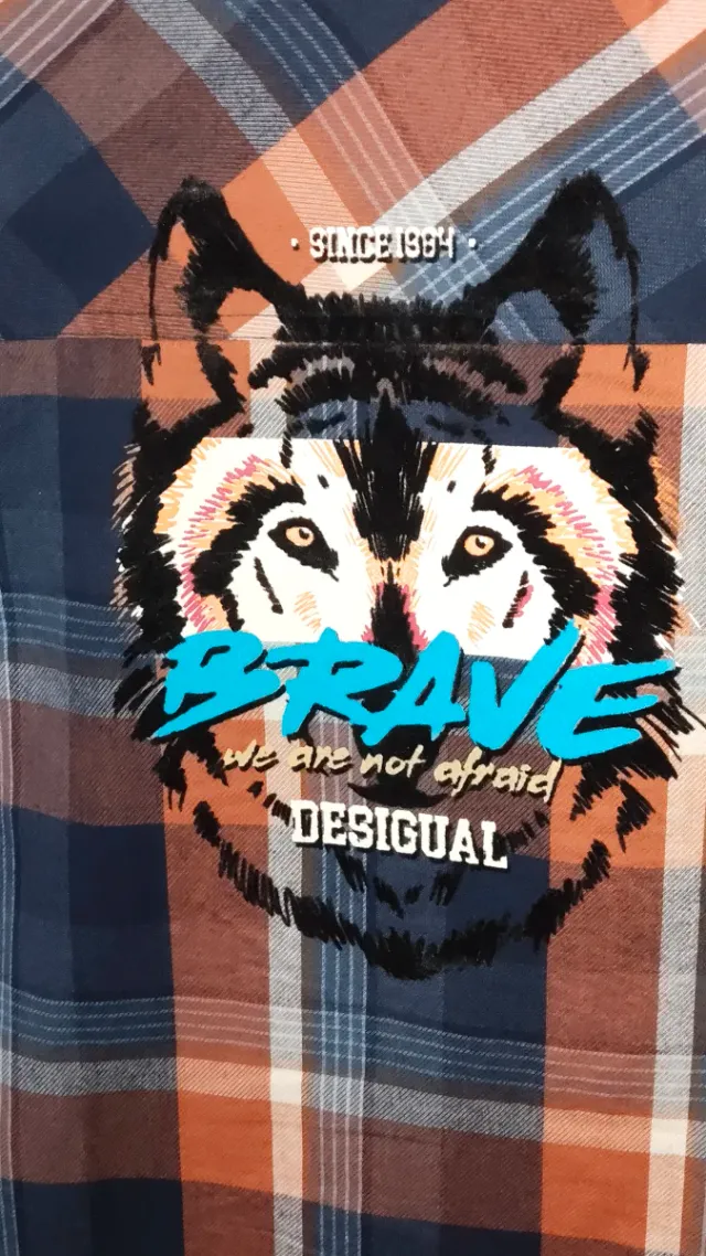 Camisa Desigual talla 7 y 8 años