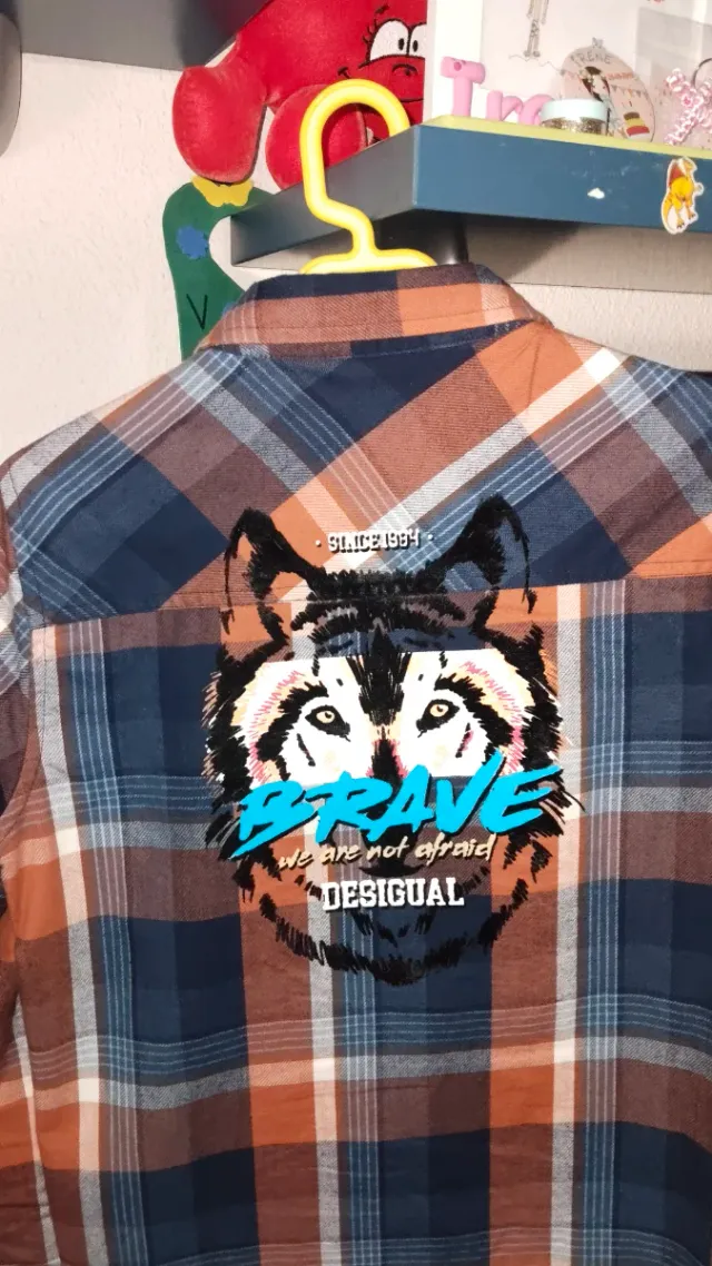 Camisa Desigual talla 7 y 8 años