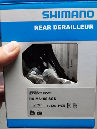 Cambio Shimano Deore y Cadena Sram GX