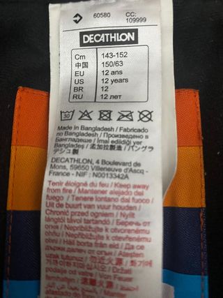 Pantalon esqui infantil