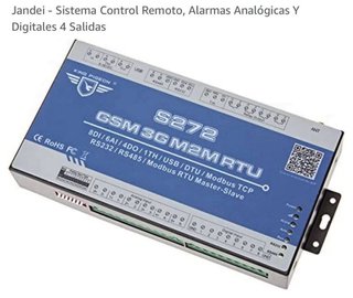 Jandei sistema control remoto Alarmas