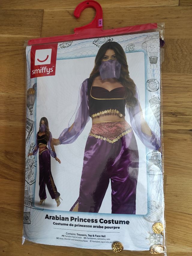 Traje princesa de arabia