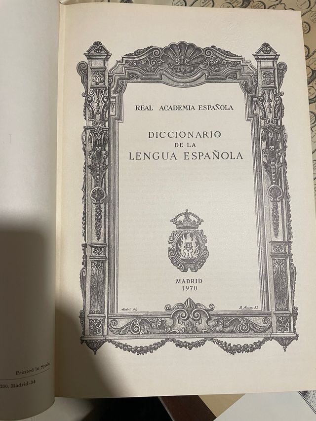 DICCIONARIO DE LA LENGUA ESPAÑOLA