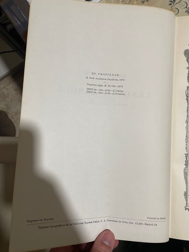 DICCIONARIO DE LA LENGUA ESPAÑOLA