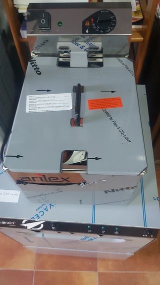 Freidora industrial eléctrica