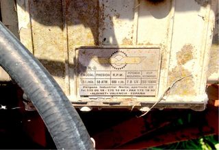 Tanque de pulverizar