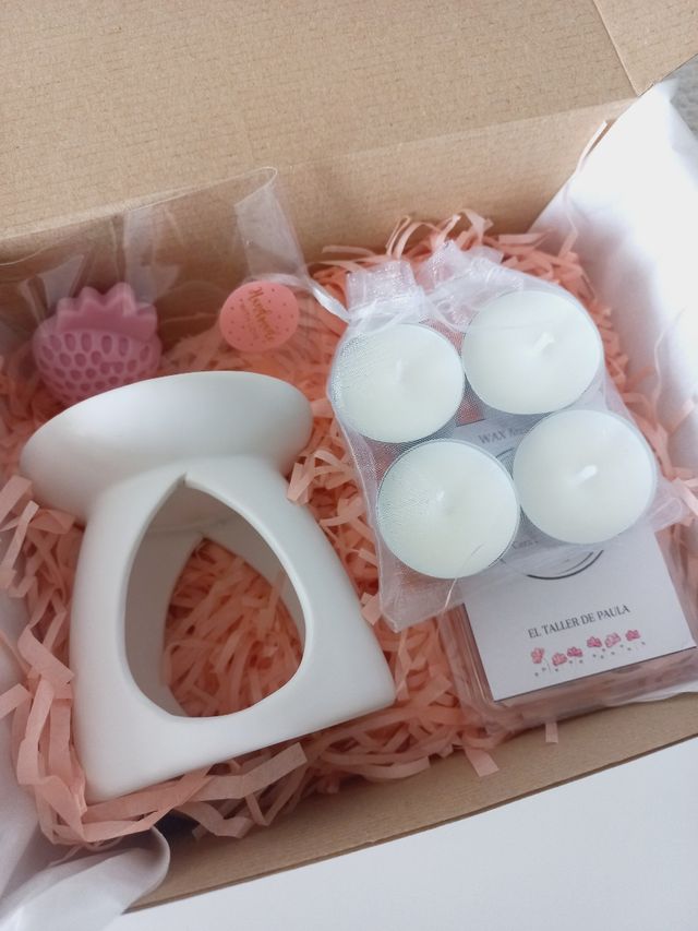 Pack Quemador Blanco Cera de Soja