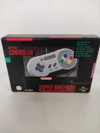 Super Nintendo, 2 mandos y 6 juegos 