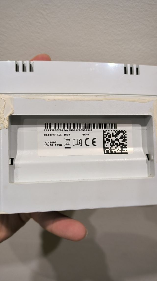 Termostato vaillant calormatic 350f