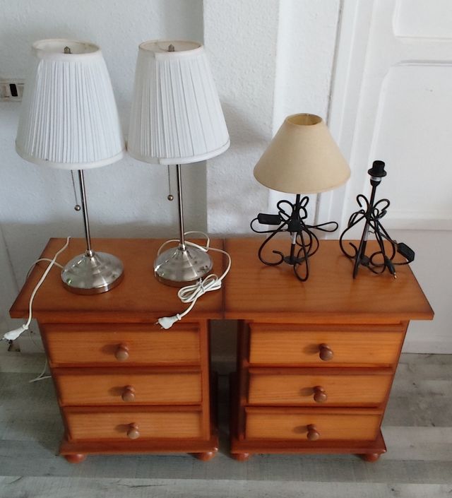 Mesitas de noche y cabecero