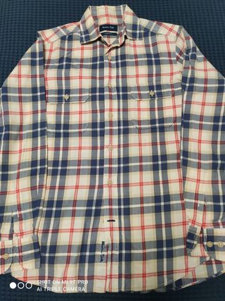 Camisa hombre cuadros Máximo Dutti 