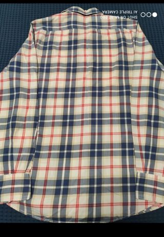 Camisa hombre cuadros Máximo Dutti 