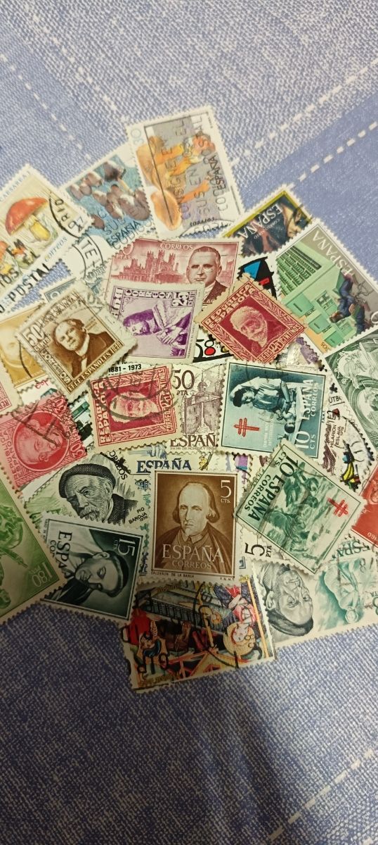 600 sellos de España