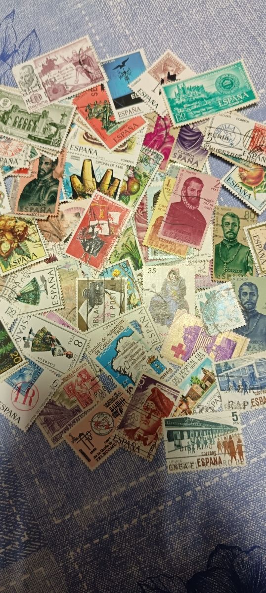 600 sellos de España