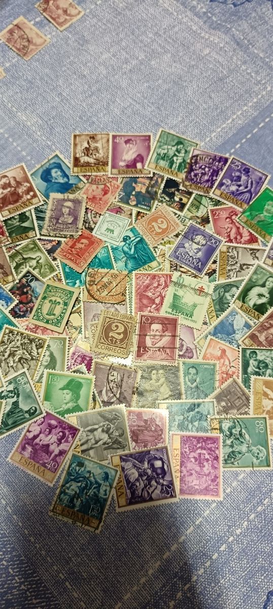 600 sellos de España