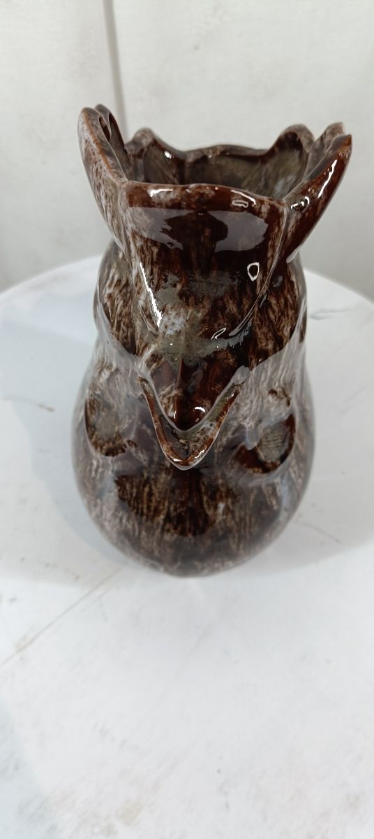 Brocca decorativa a forma di gallo