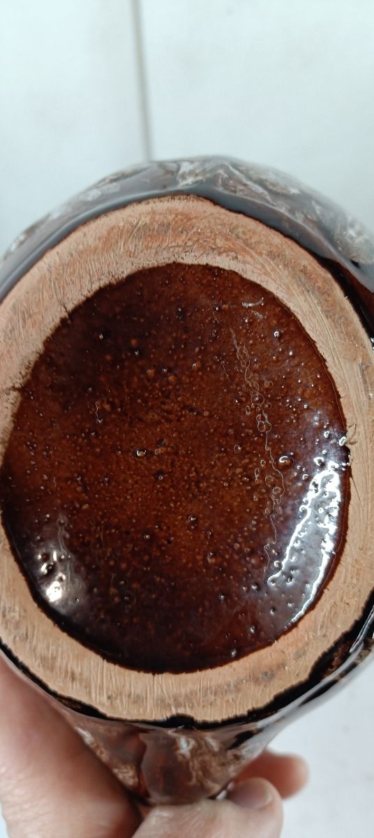 Brocca decorativa a forma di gallo