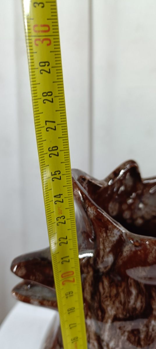 Brocca decorativa a forma di gallo