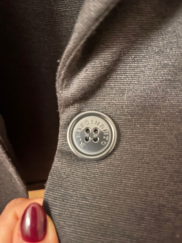 Giacca Rinascimento grigio antracite