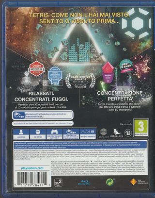 Gioco PS4 Playstation 4 Tetris effect 3 Italiano