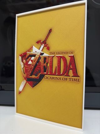 Cuadro Zelda Ocarina Of Time 