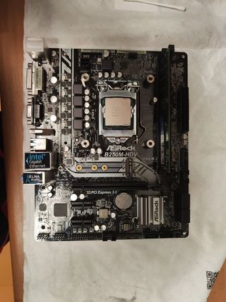 Asrock B250M-HDV i5 7500