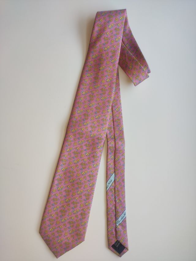 CORBATA EMIDIO TUCCI DE SEDA NATURAL