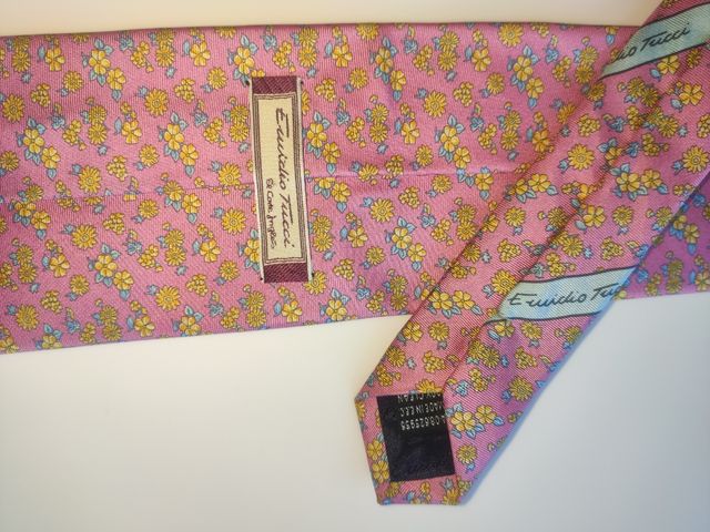 CORBATA EMIDIO TUCCI DE SEDA NATURAL