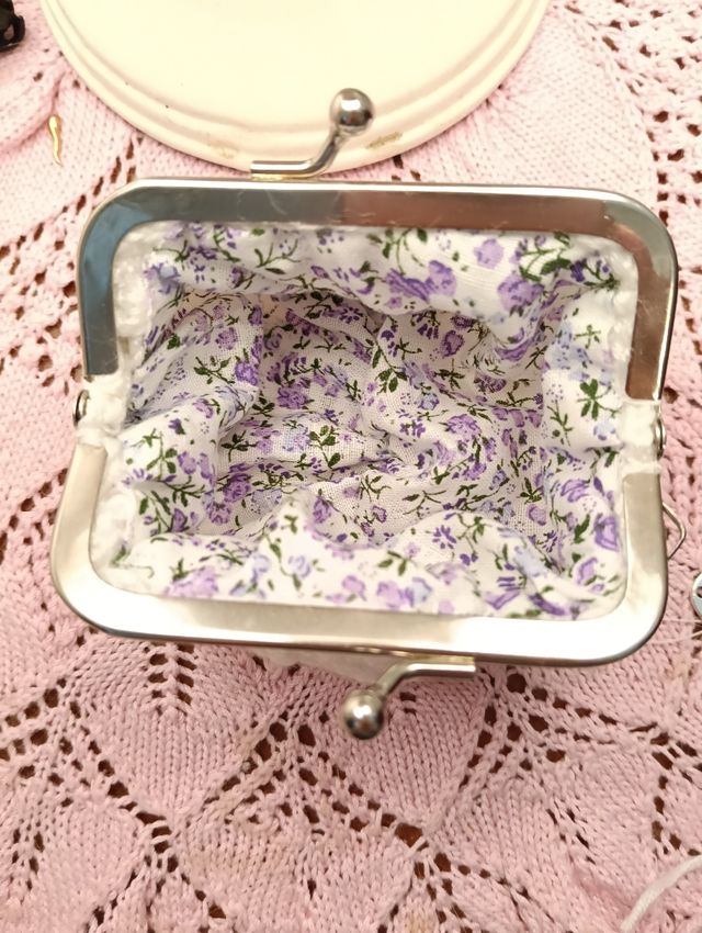 Borsellino uncinetto fatto a mano 