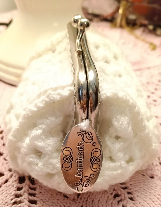 Borsellino uncinetto fatto a mano 