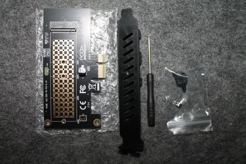 Tarjeta Adaptadora JEYI M.2 NVMe a PCI-E 4.0/3.0 afbeelding 2